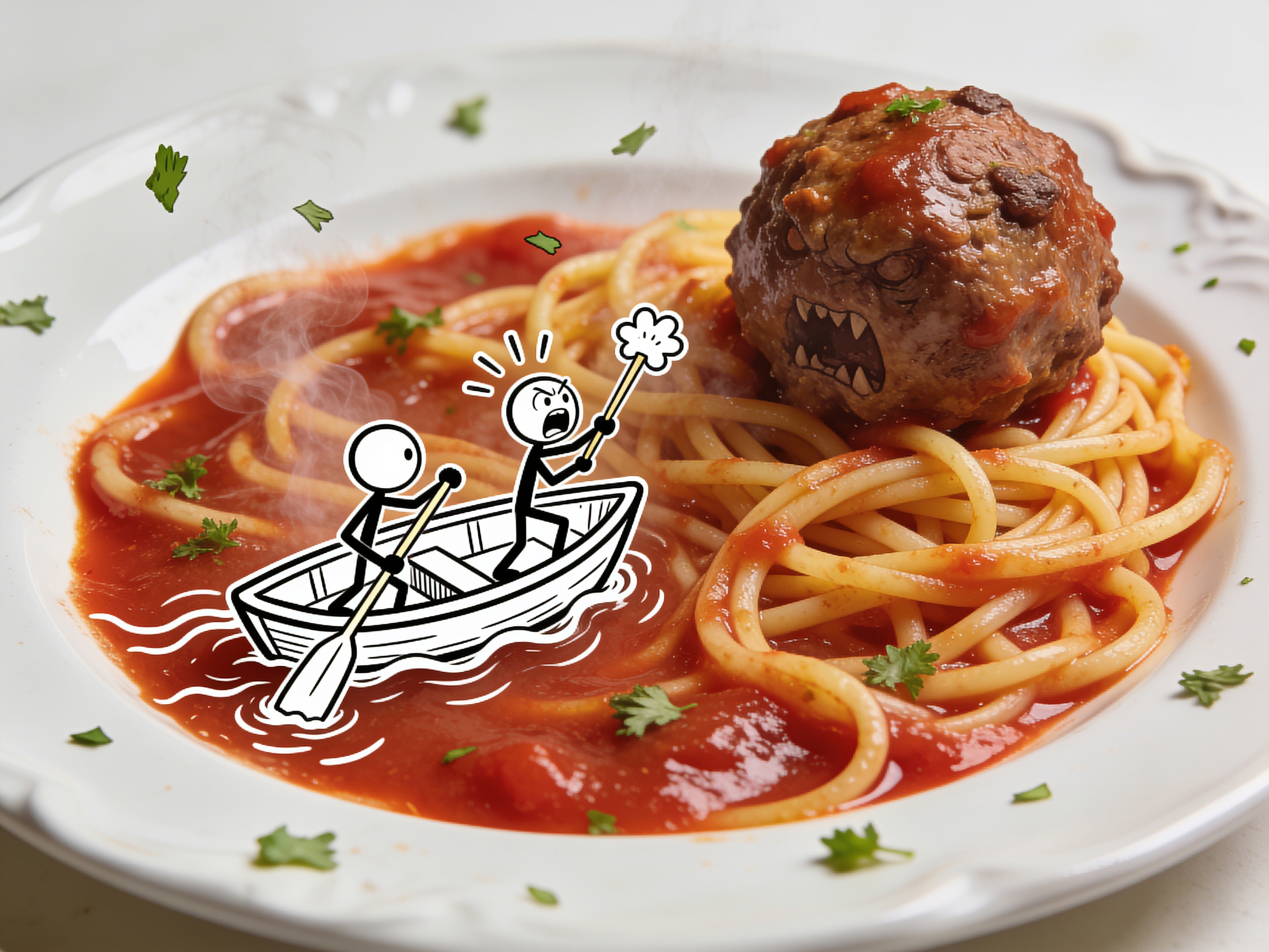 Spaghetti Monster Attack