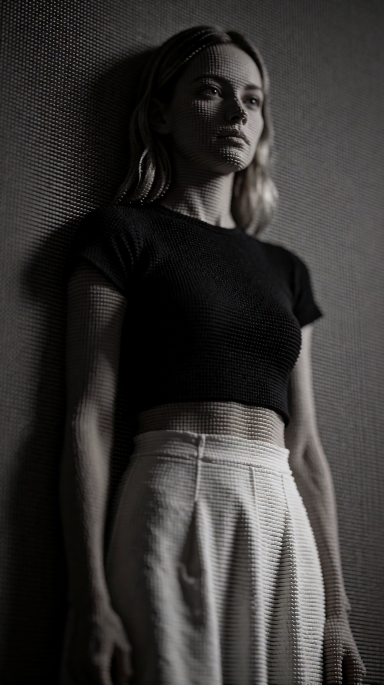 Minimalist Crop Top Fashion