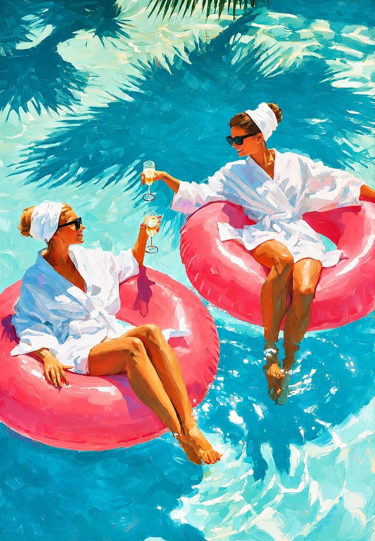 Relaxing Pool Floaters