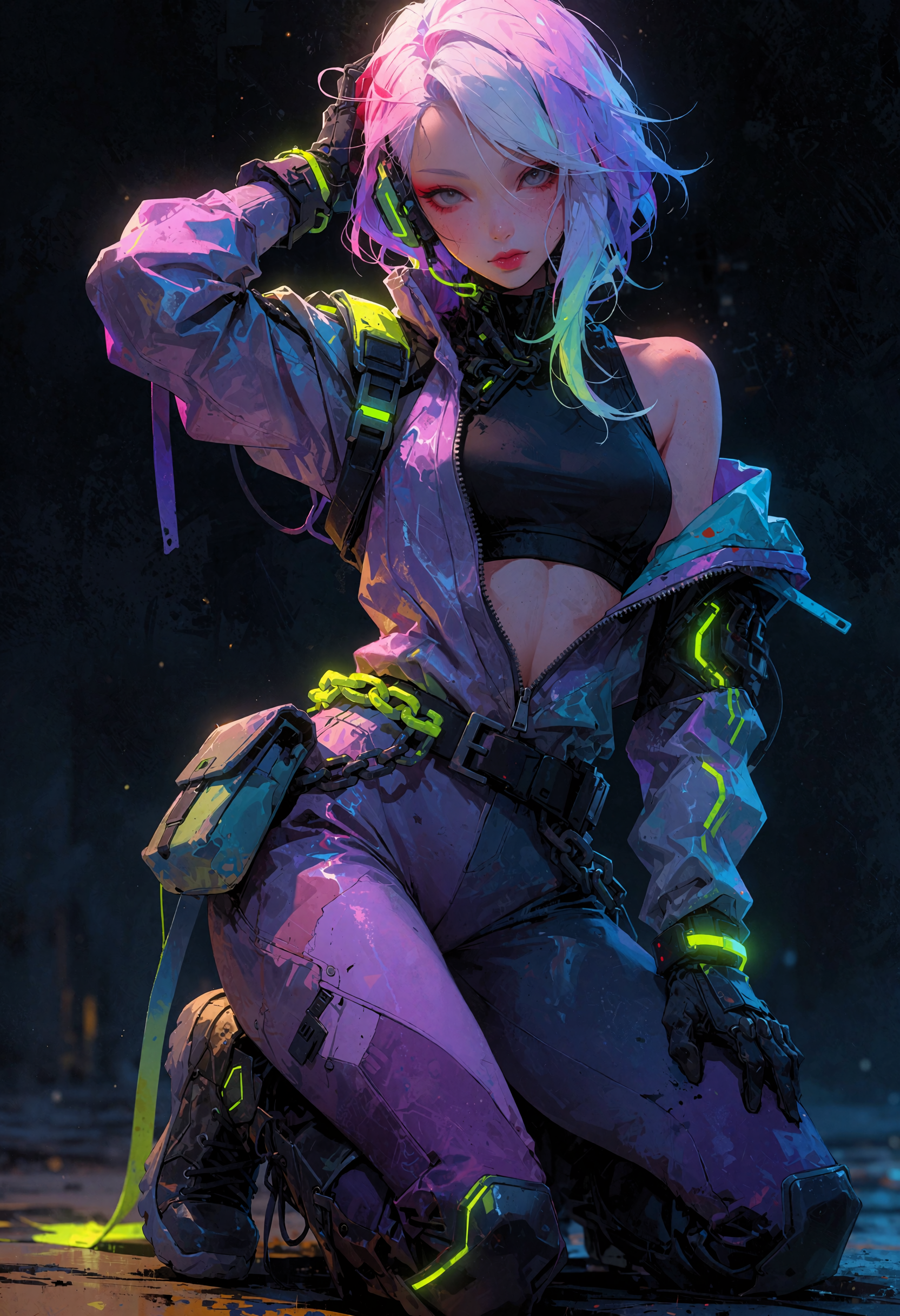 Cyberpunk Cosplay Girl