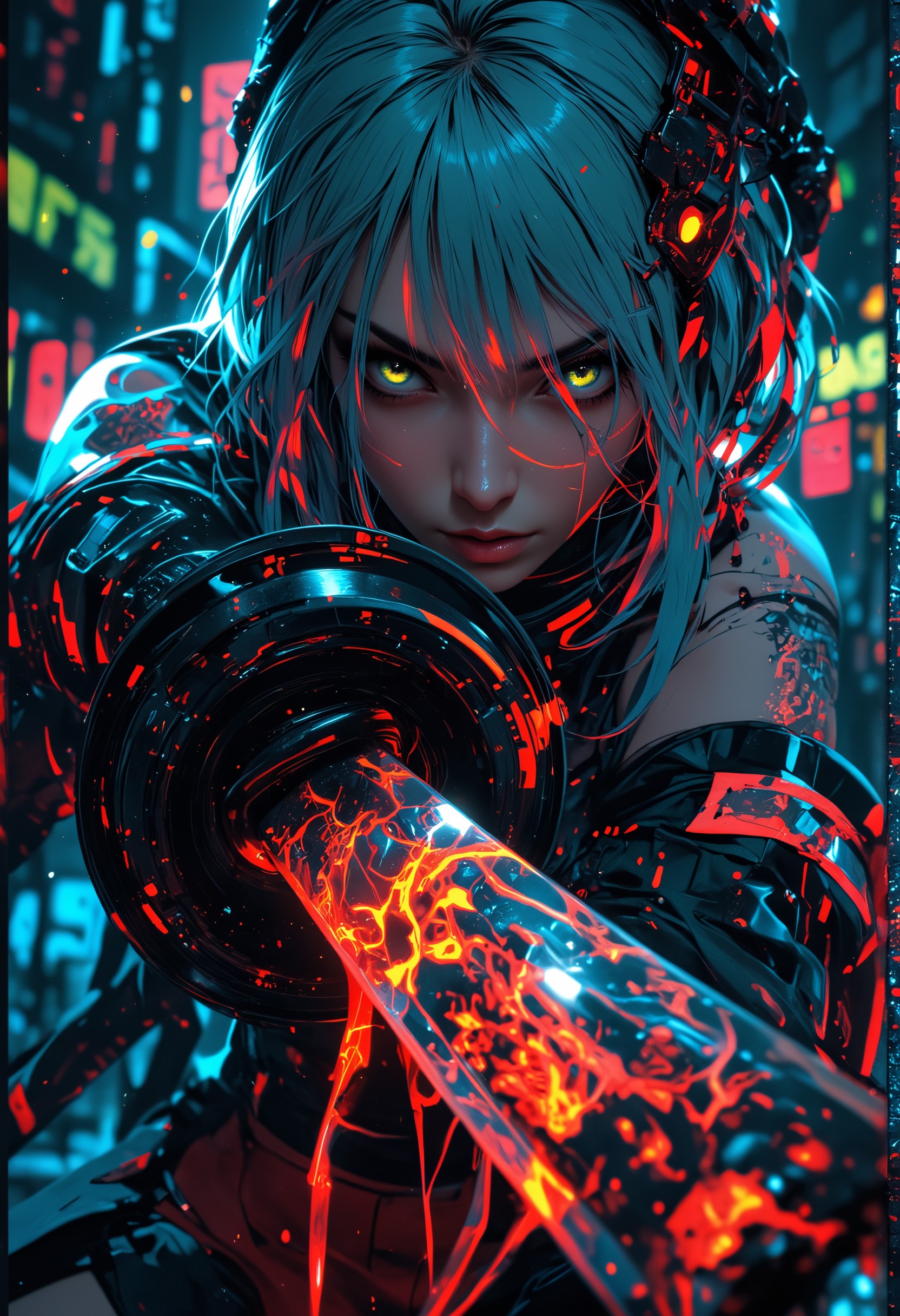 Cyberpunk Warrior