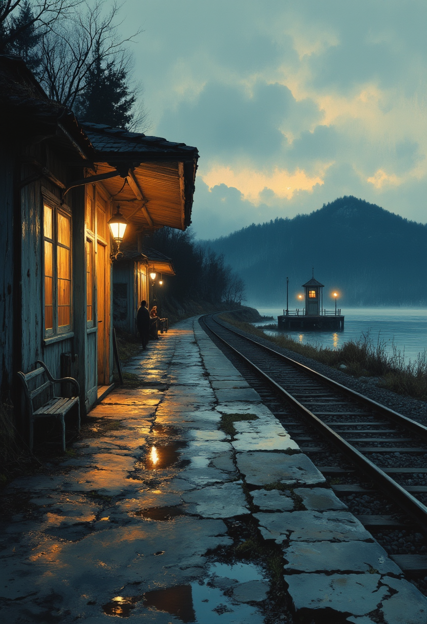 Railway Station Serenity