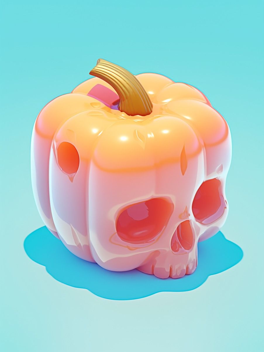 Skull Pumpkin