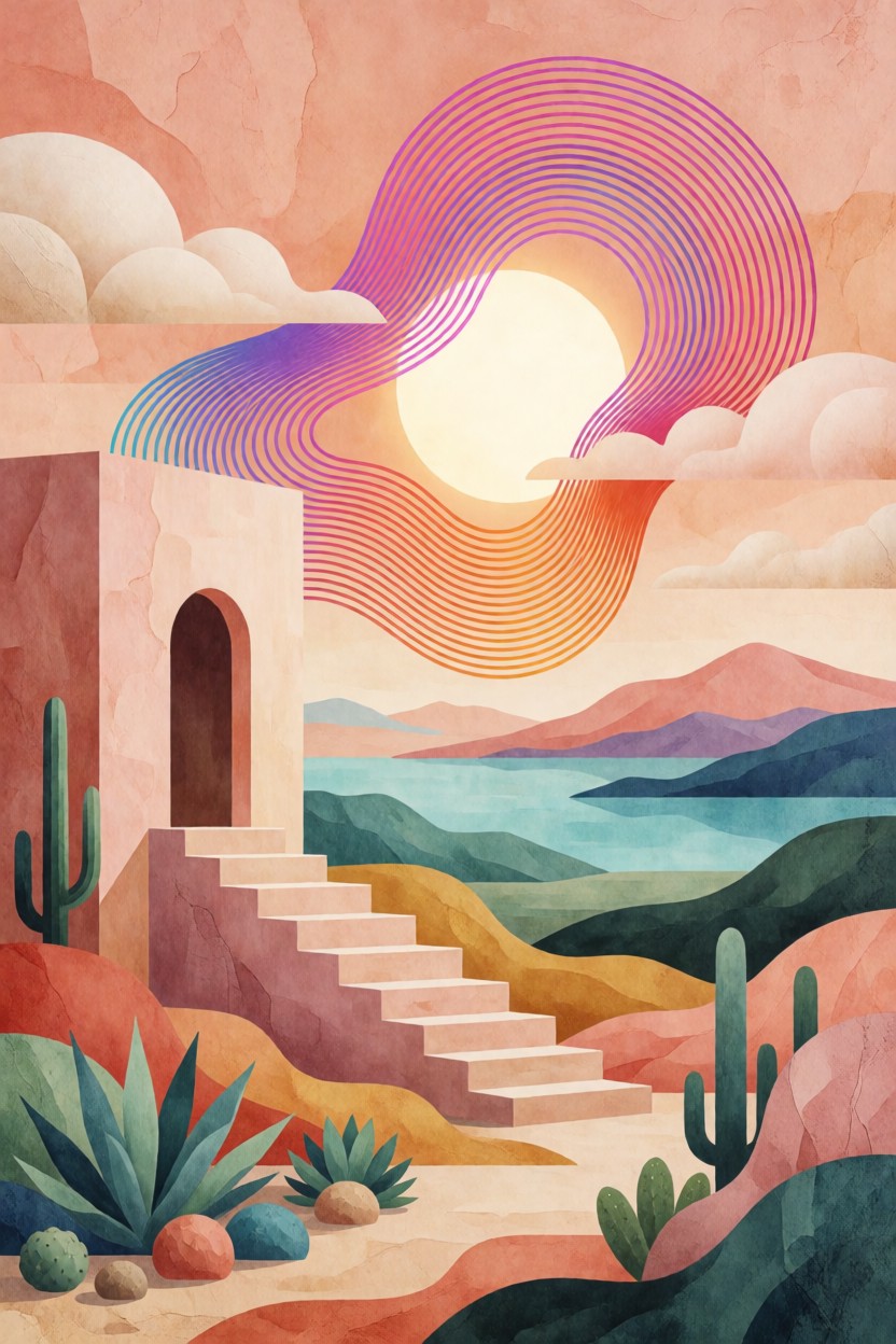 Desert Stairway