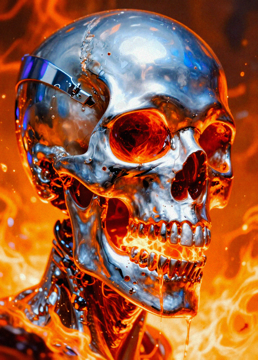 Fire Skull