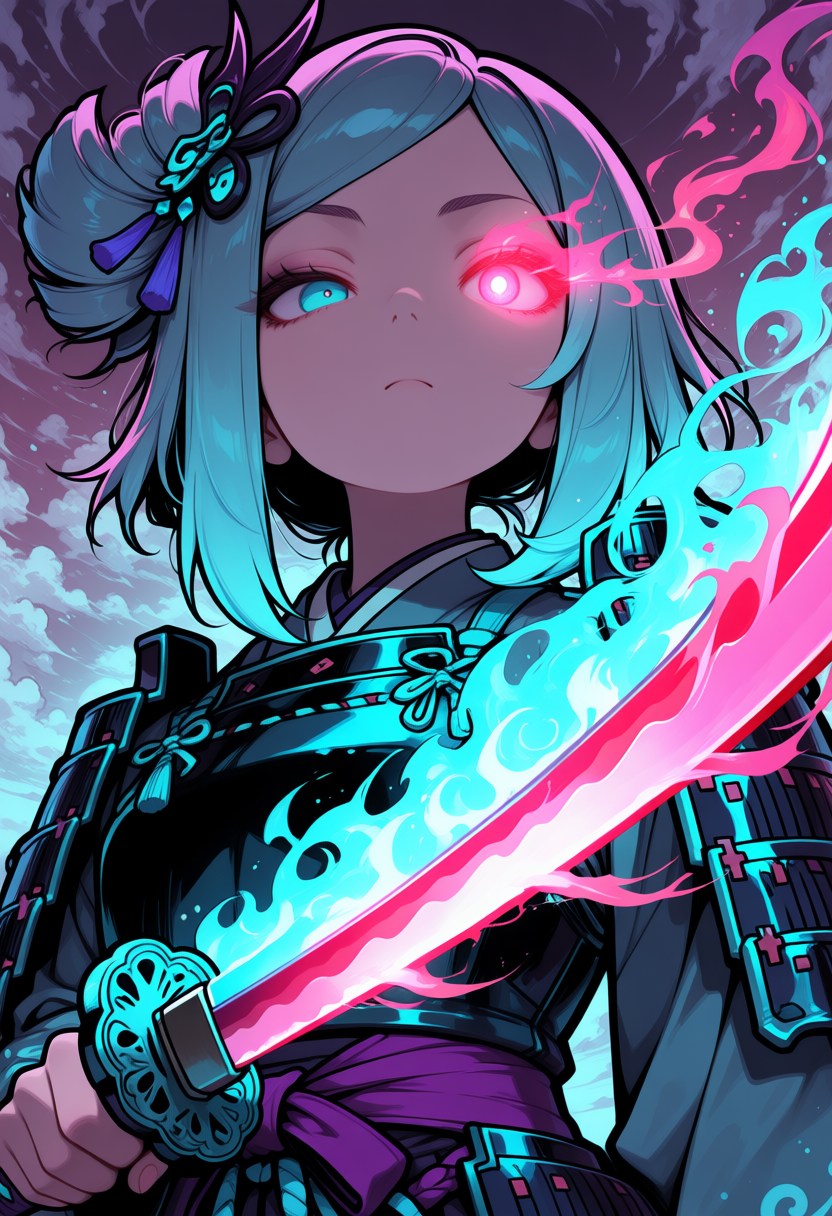 Cyberpunk Warrior