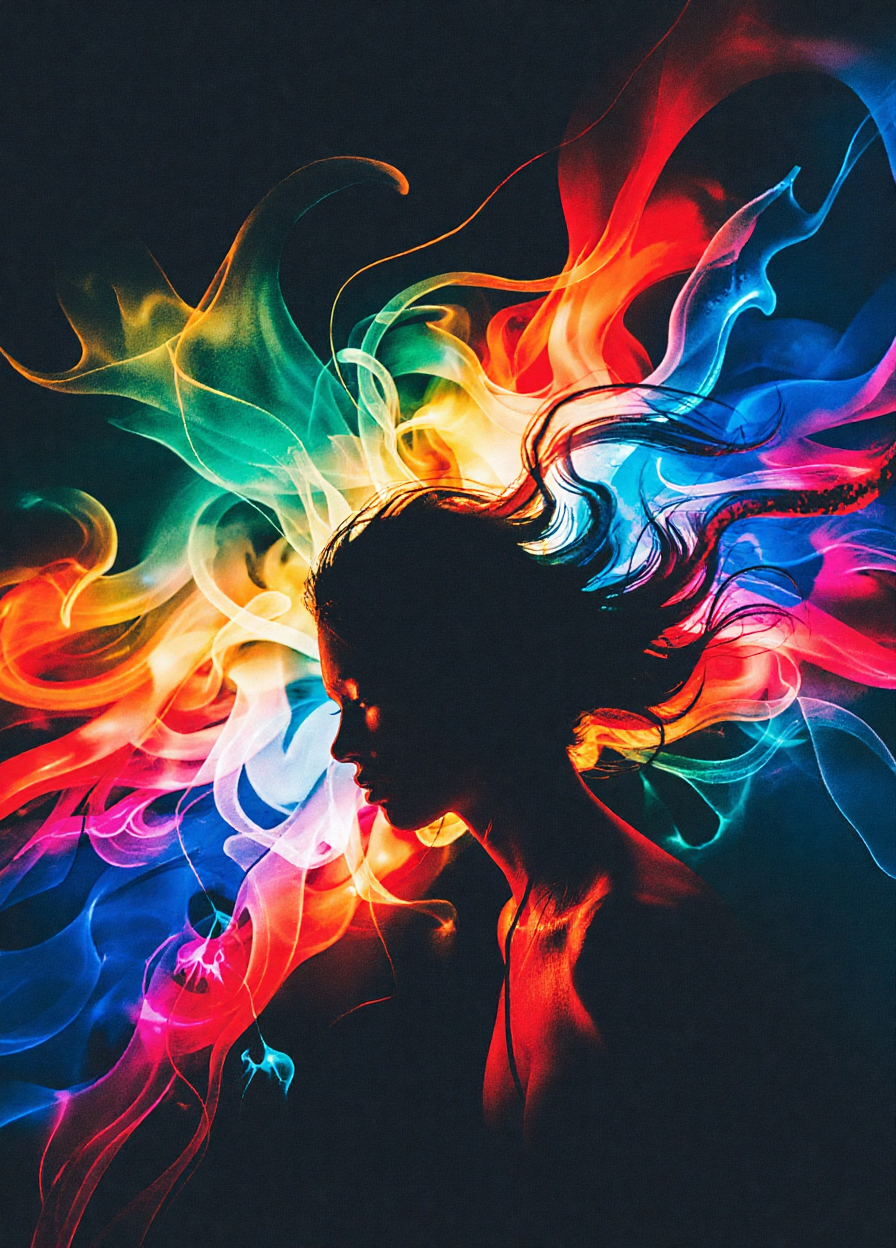 Colorful Silhouette