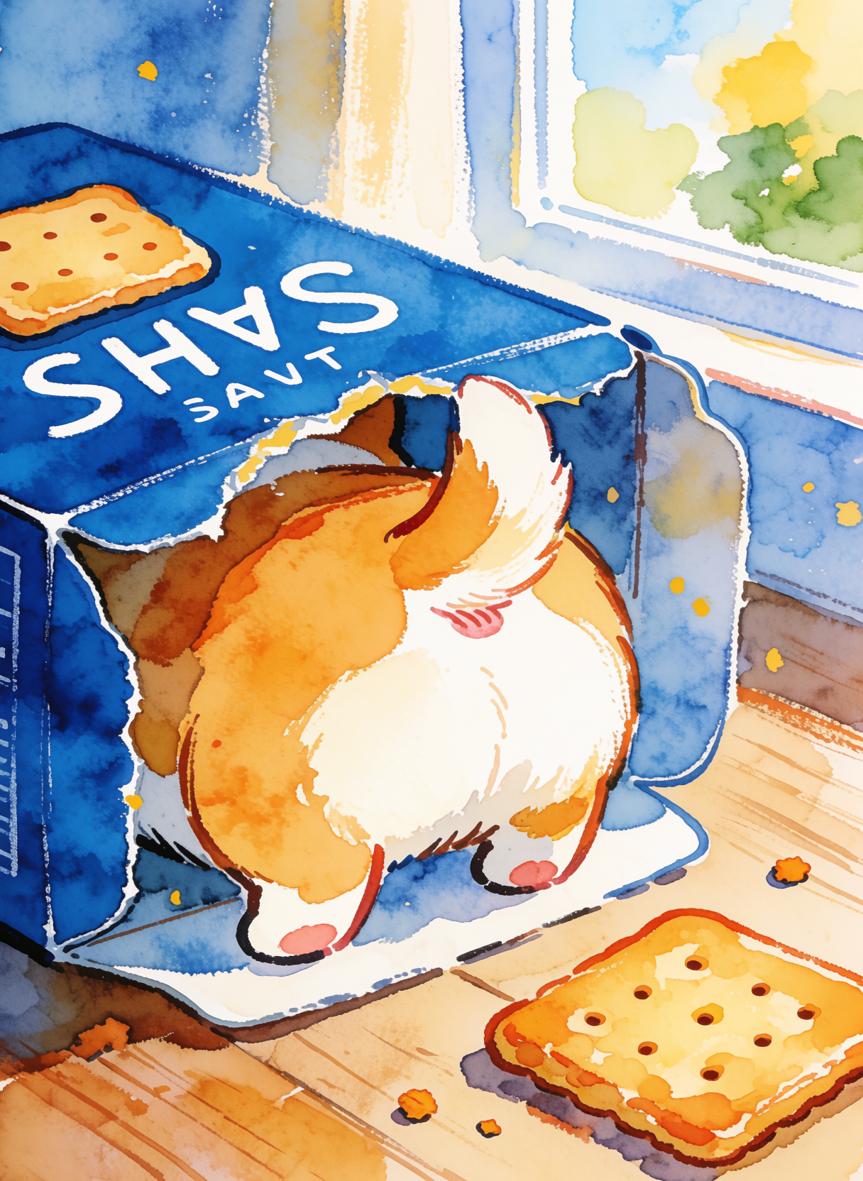 Whiskers in Crackers