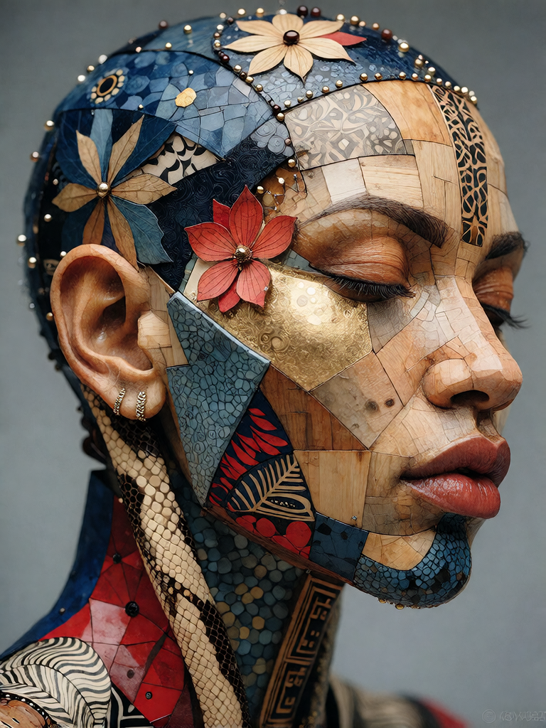 Wooden Portrait