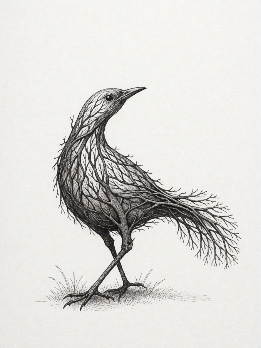 Rooted Bird