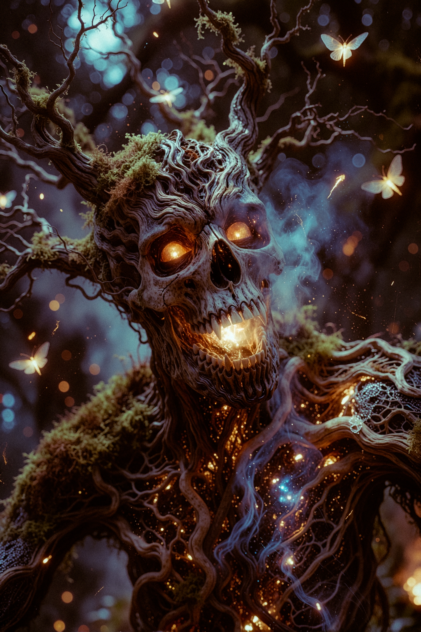 Mossy Skull