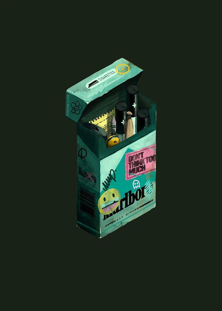 Carboard Smoker's Pack