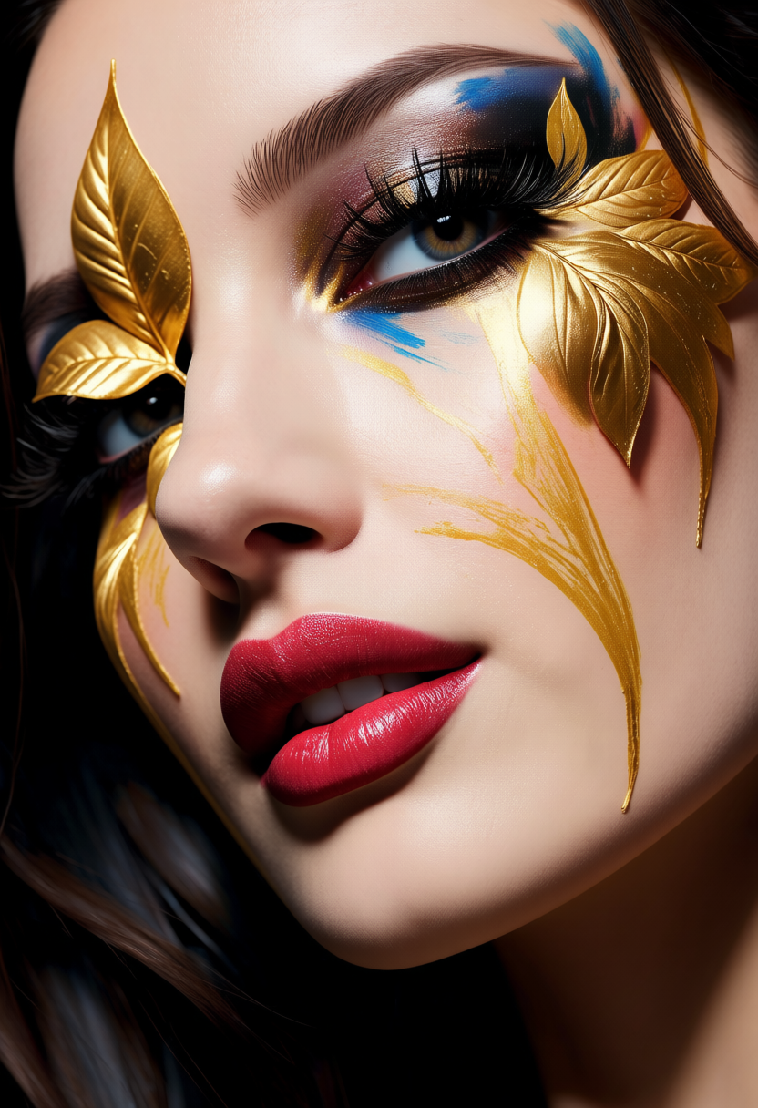 Golden Feathered Fantasy