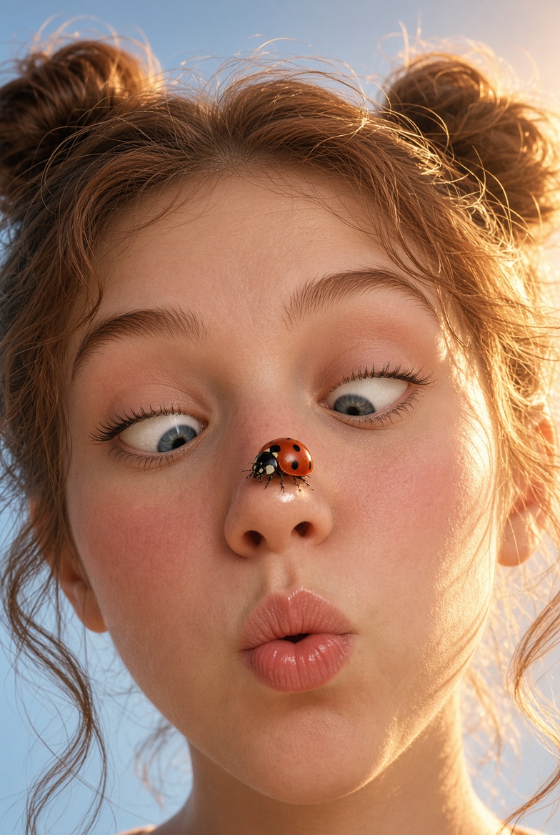 Ladybug Kiss
