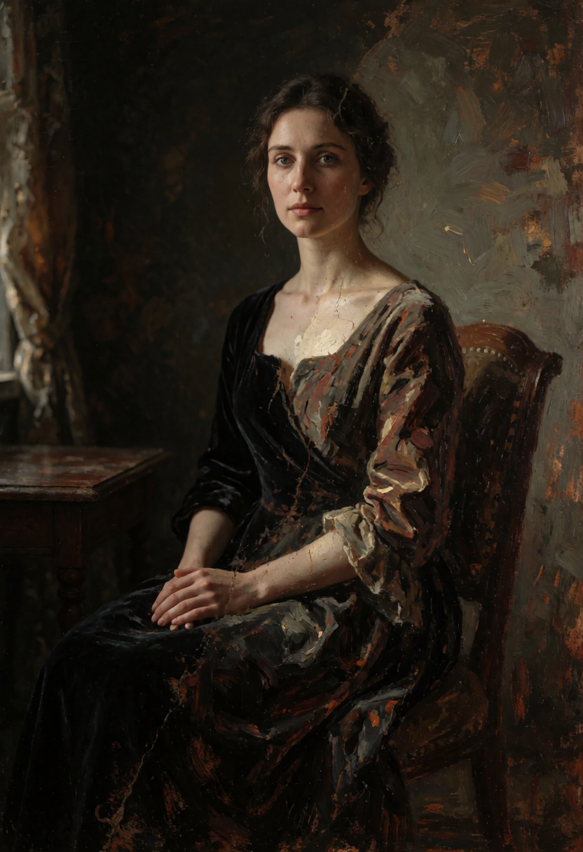 Elegant Victorian Portrait
