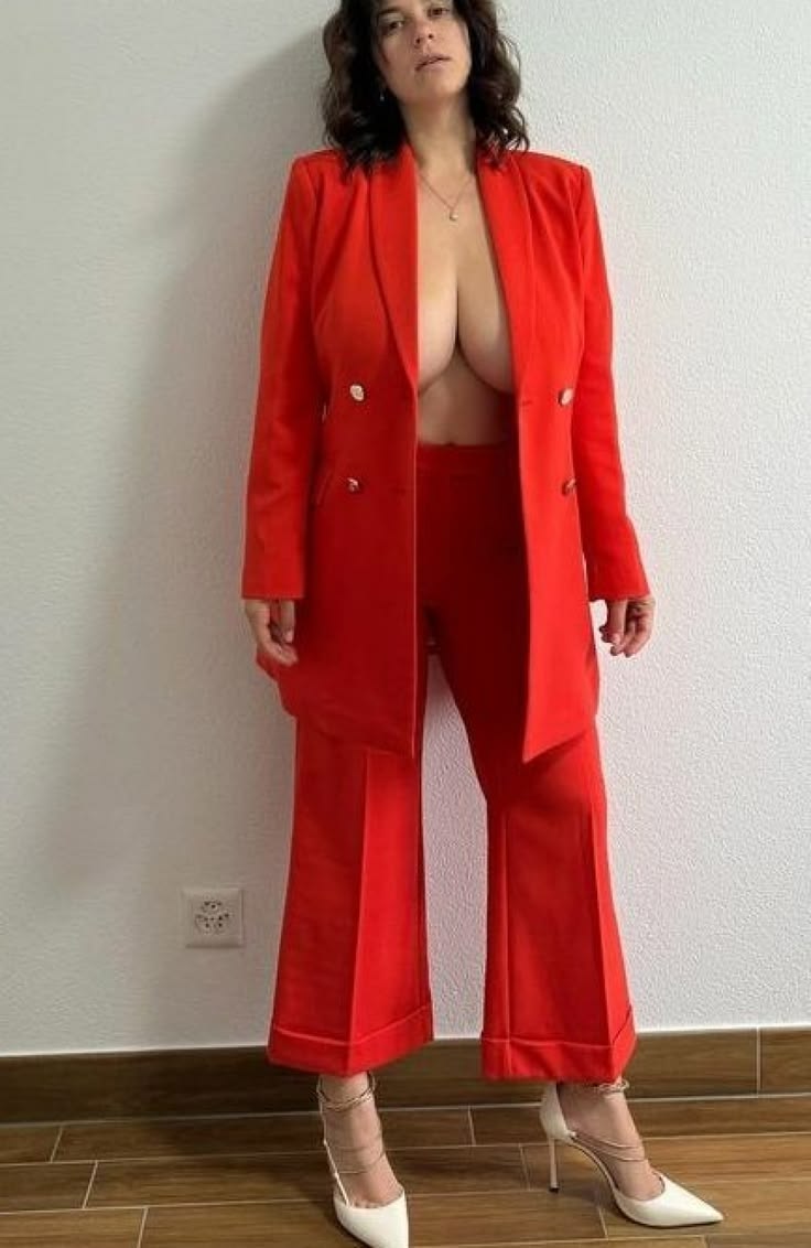 Mady Gio Red Suit