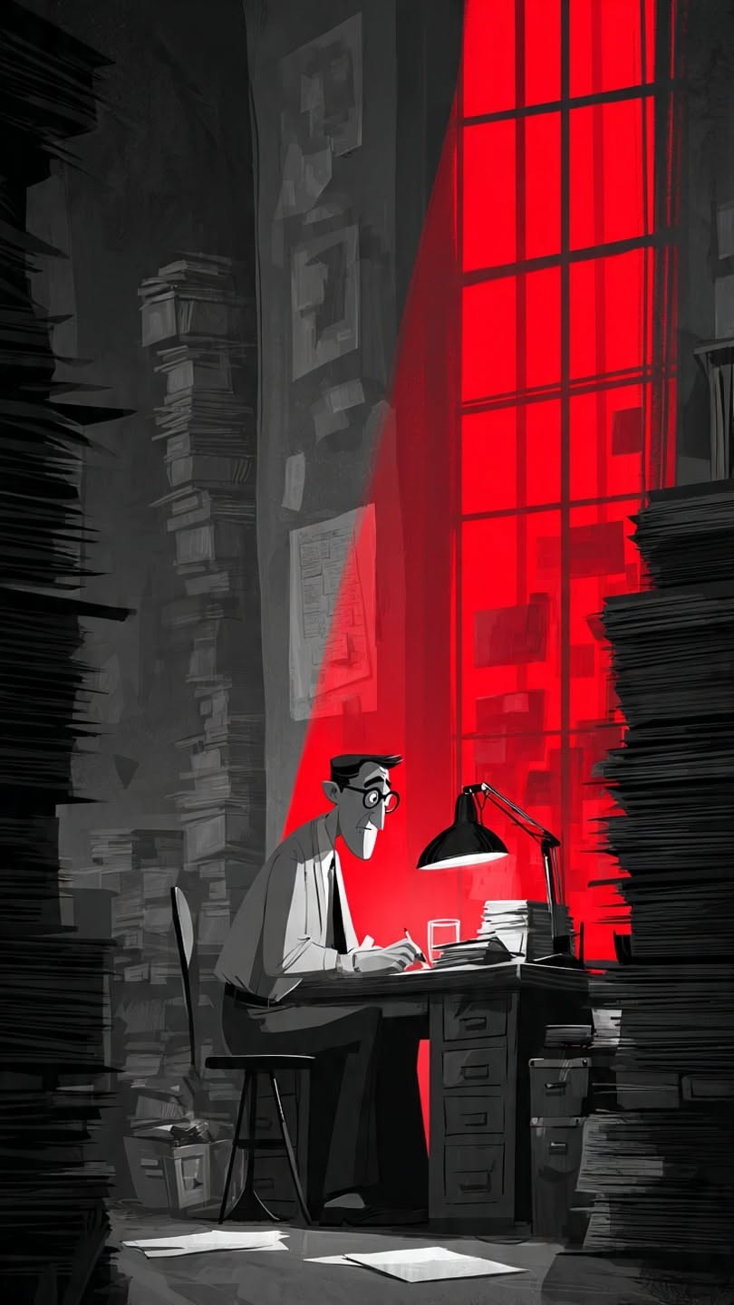 Late Night at the Office