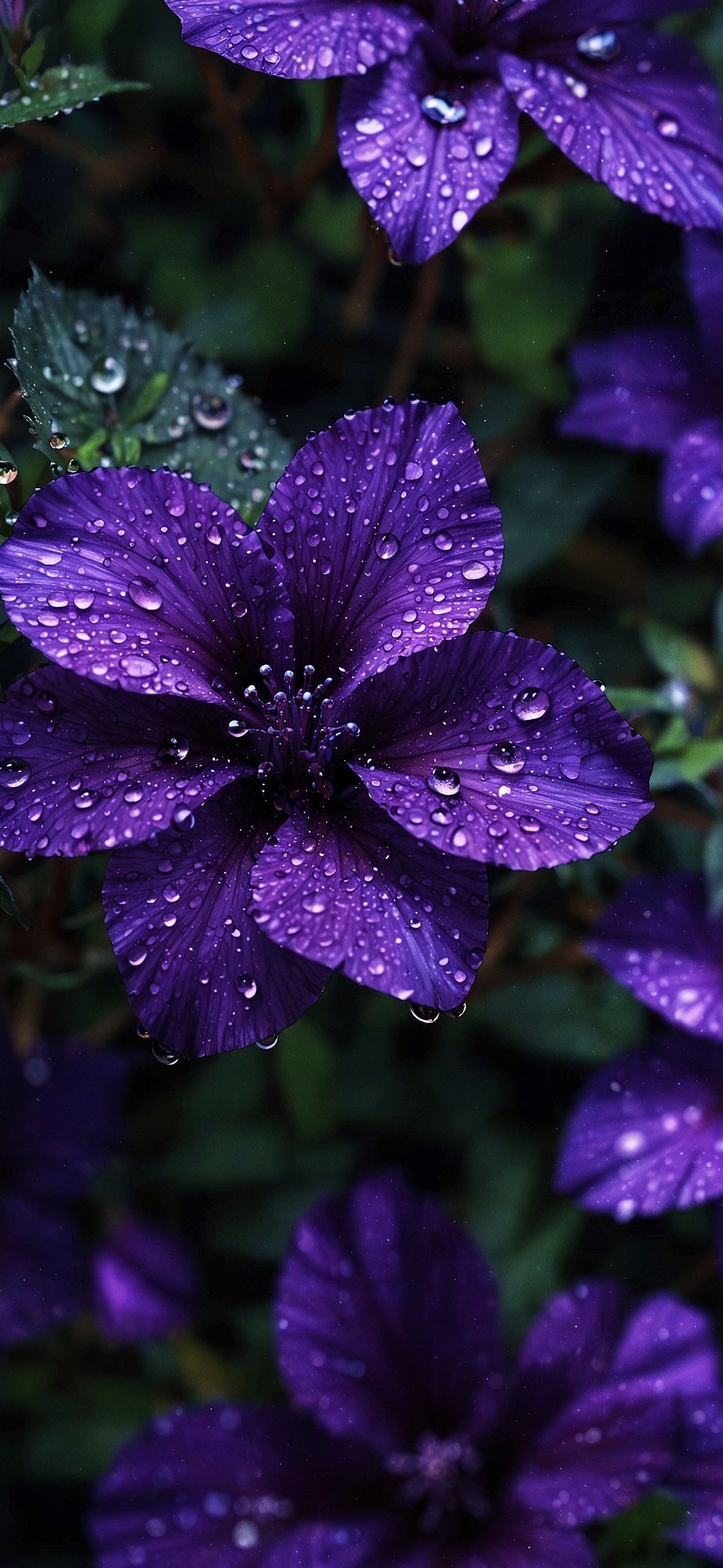 Rain-kissed Petunia