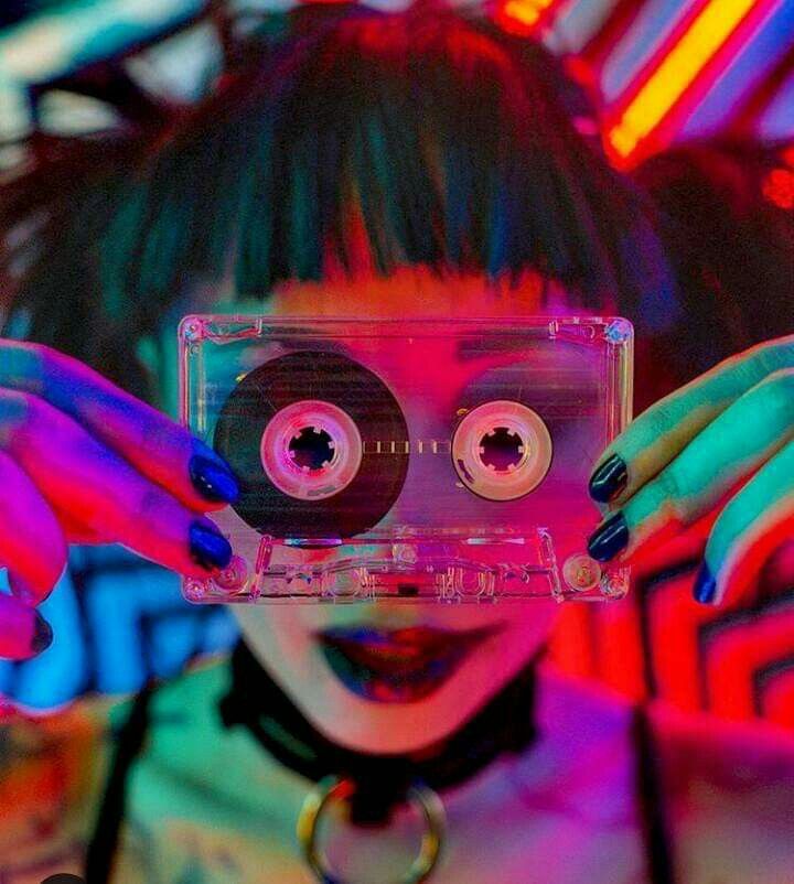 Neon Cyberpunk Tape