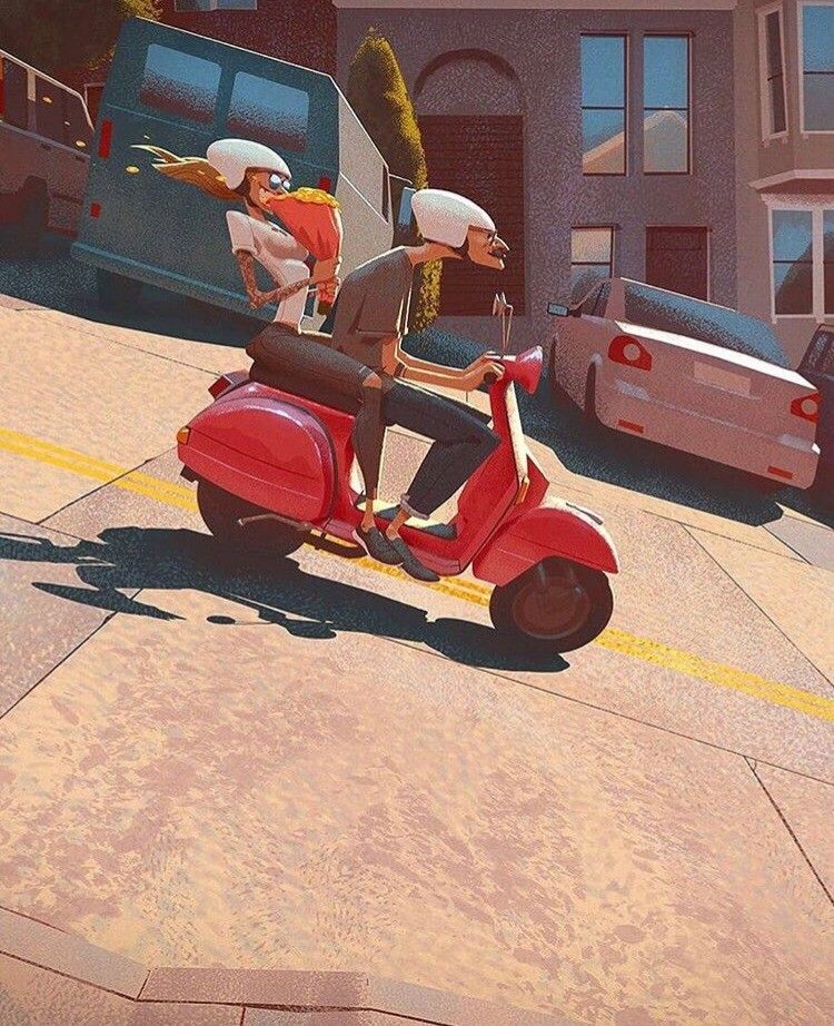 Urban Scooter Ride