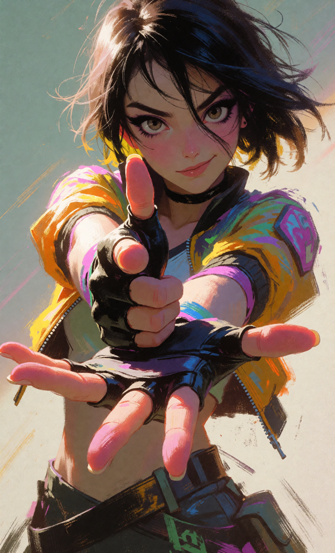 Cyberpunk Gesture