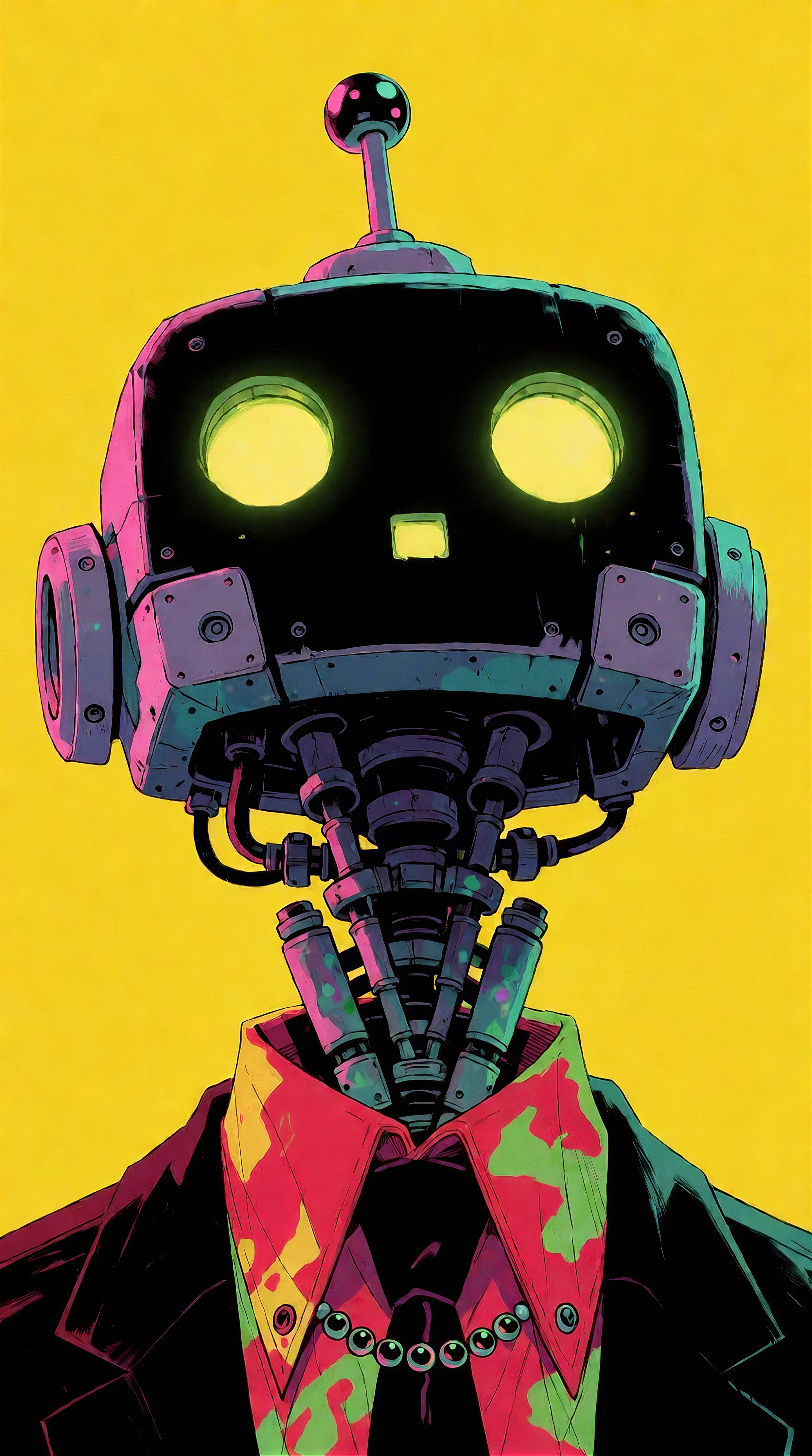 Cyberpunk Robot