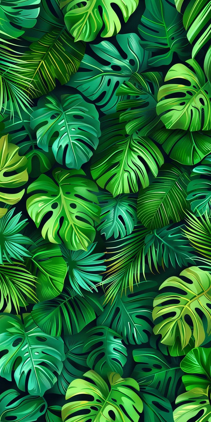 Tropical Leaf Pattern