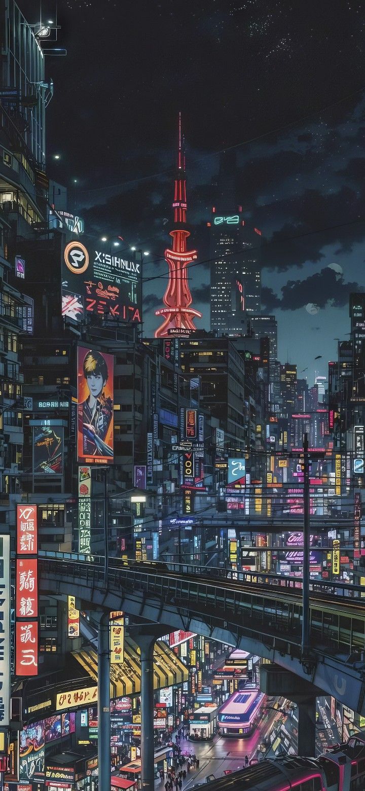 Cyberpunk Megacity
