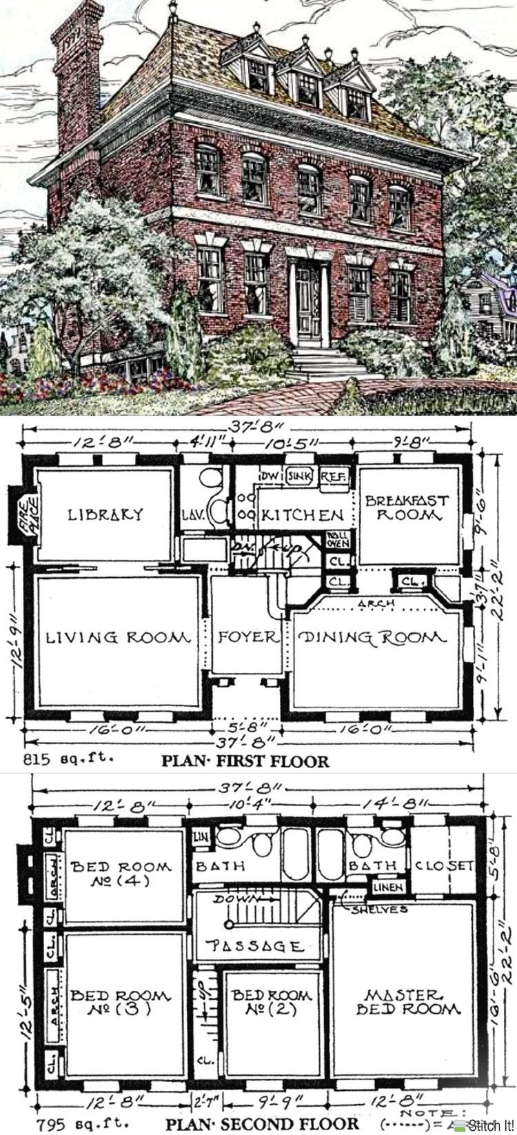 Vintage House Plan