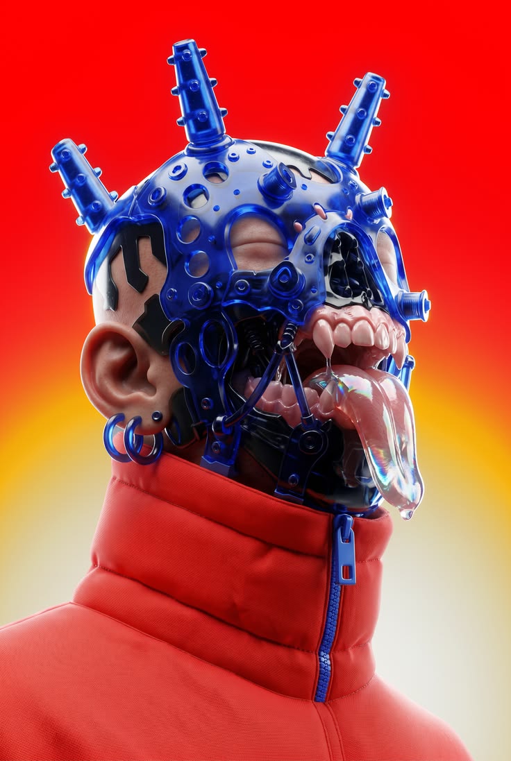 Futurism Mask