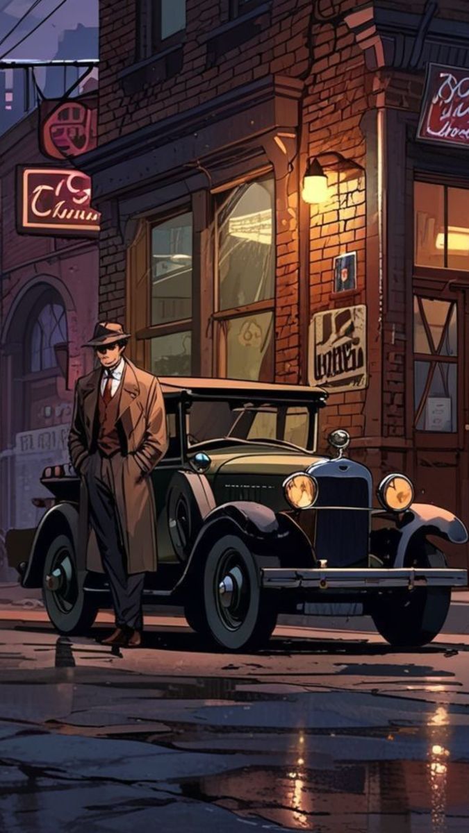 Vintage noir