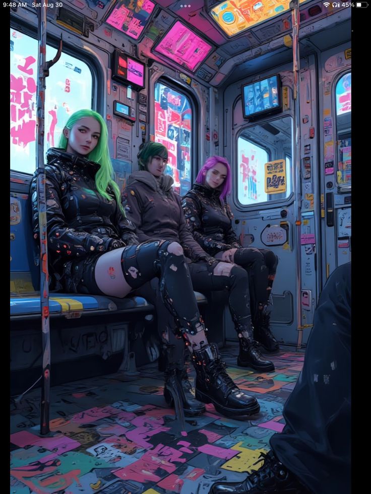 Cyberpunk Subway
