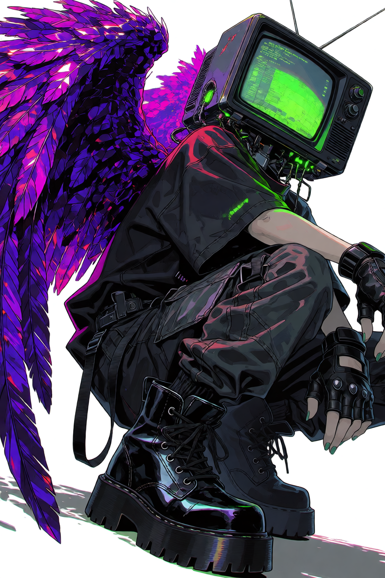 Cyberpunk Angel