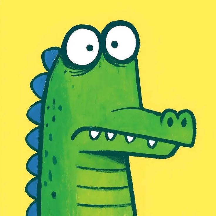 Cartoon Crocodile