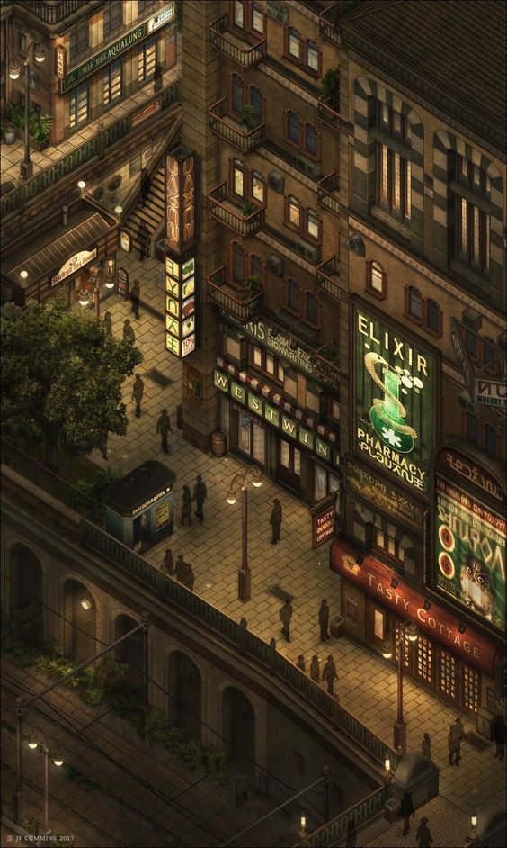 Isometric City by JP Cummings 2017