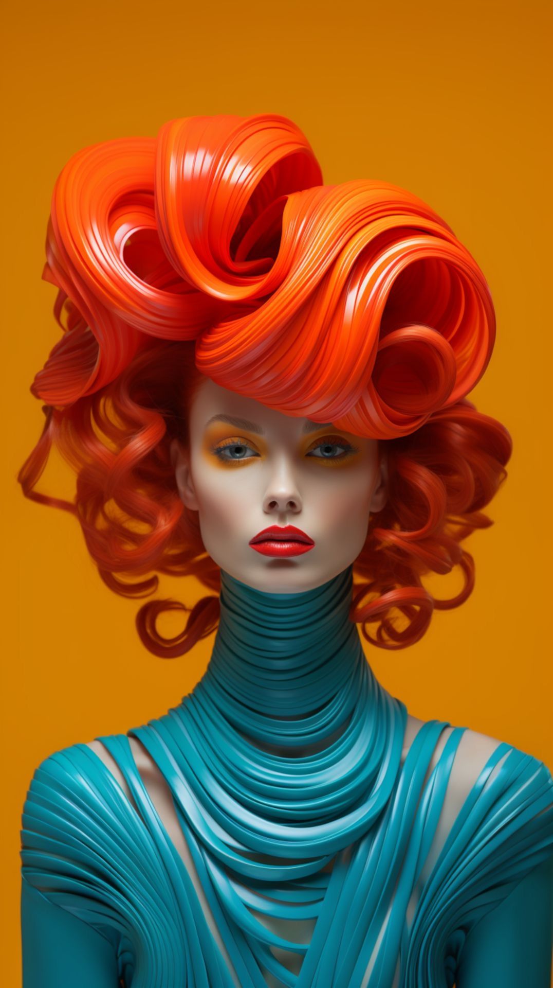Neon Hair Fantasy