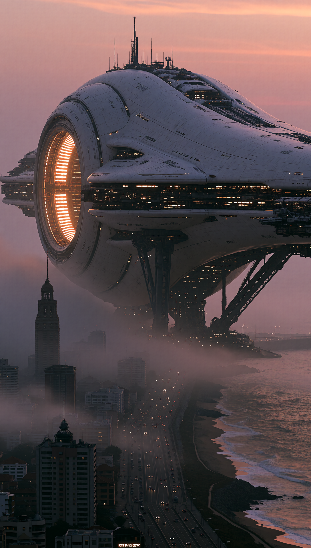 Cyber City Reflection