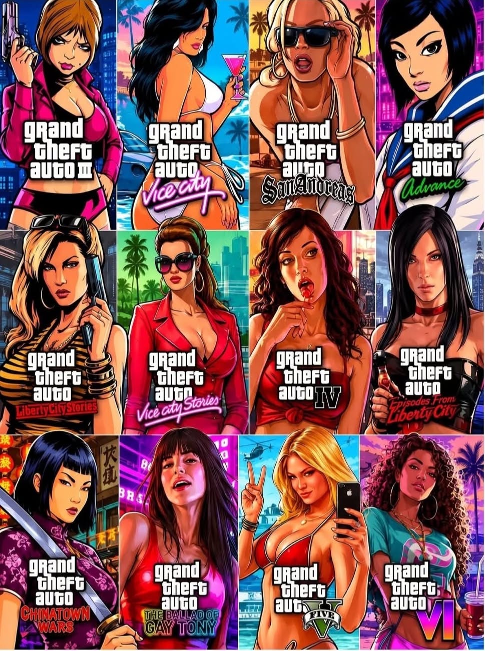 Grand Theft Auto Art