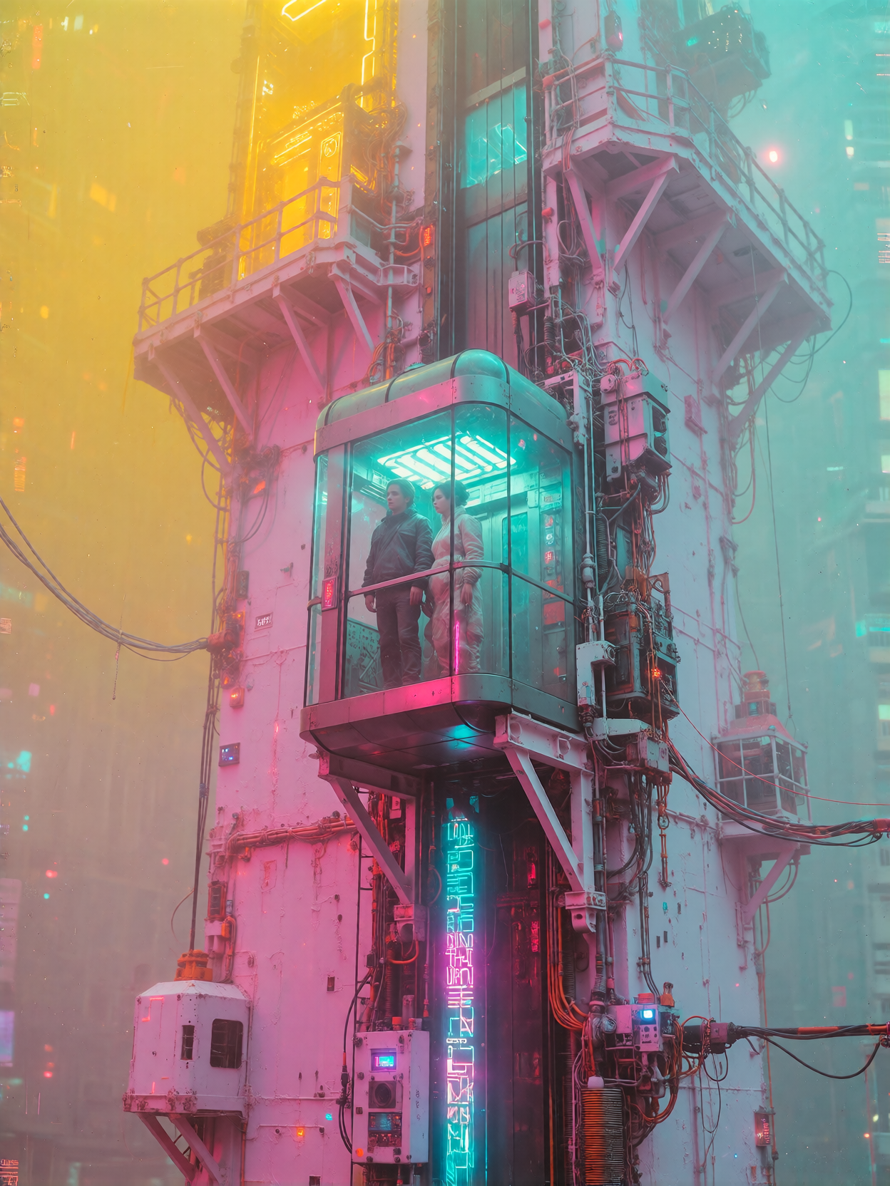 Cyberpunk Tower