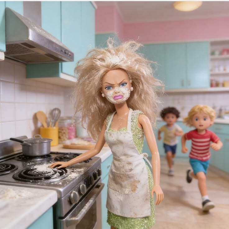 Barbie in the Kitchen