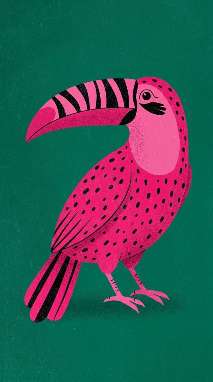 Pink Toucan