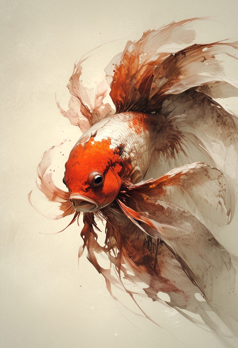 Abstract Goldfish