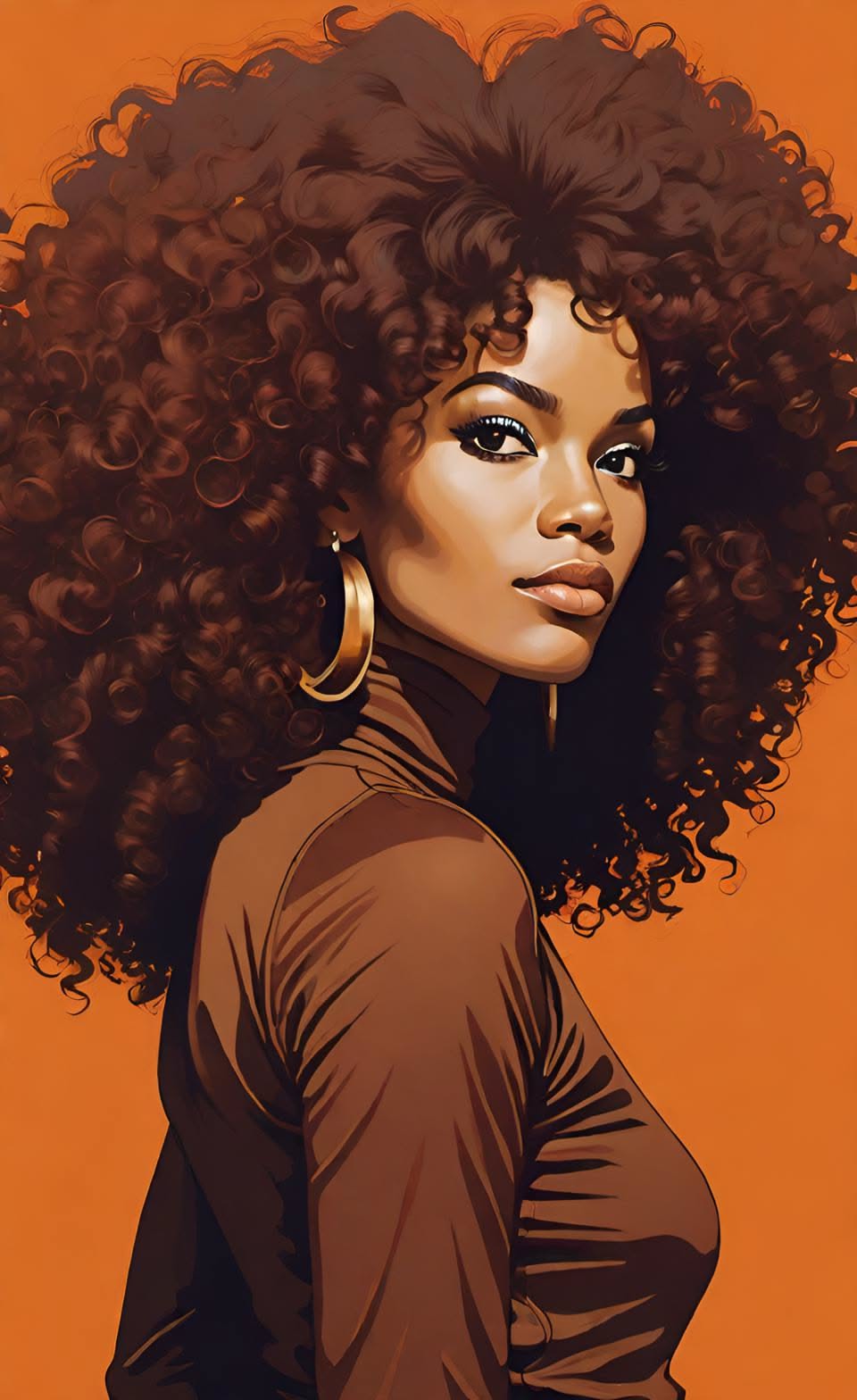 Curly Hair Beauty