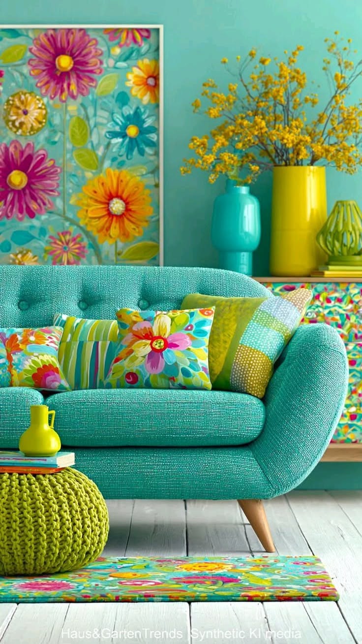 Colorful Living Room