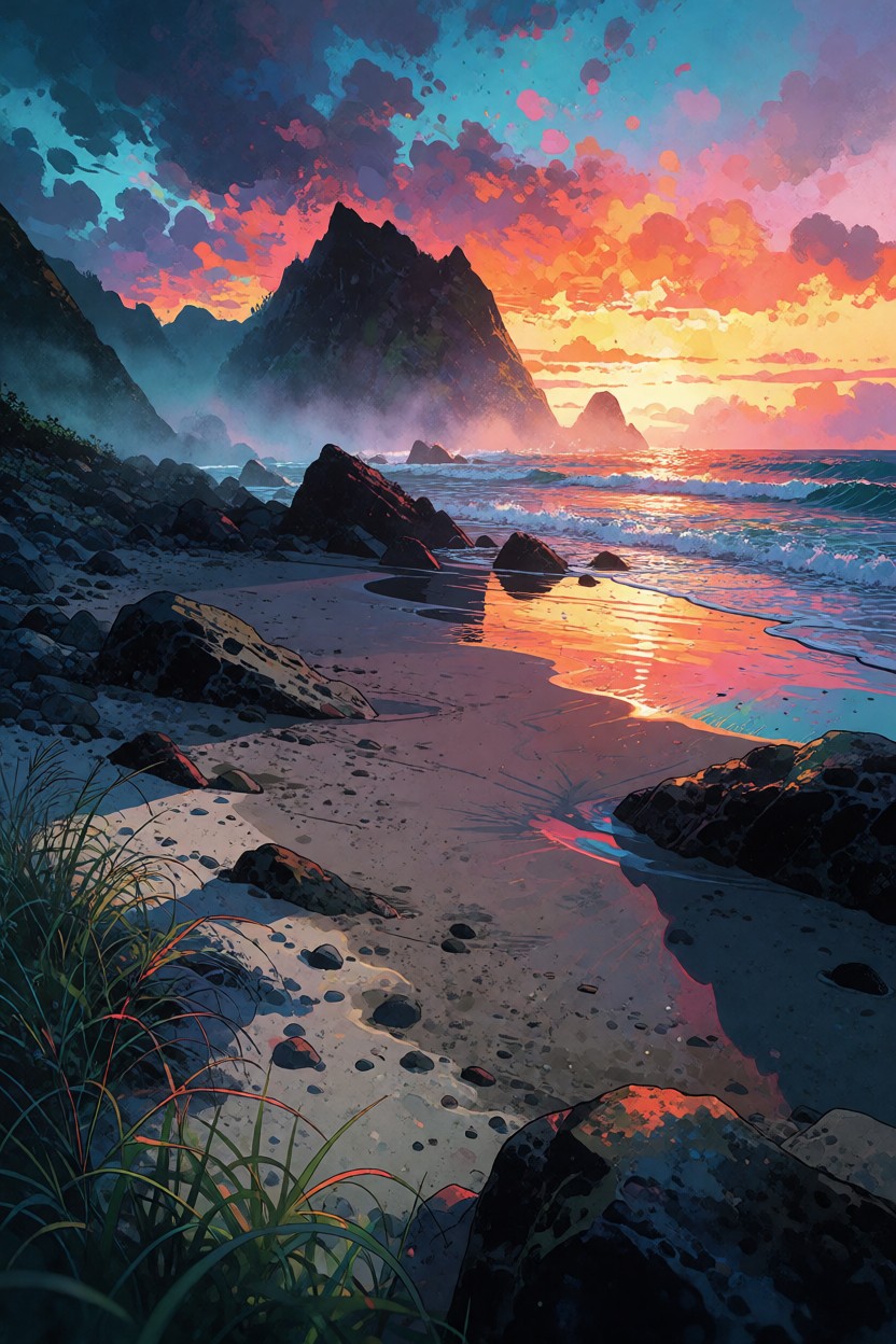 Sunset Beach Serenity