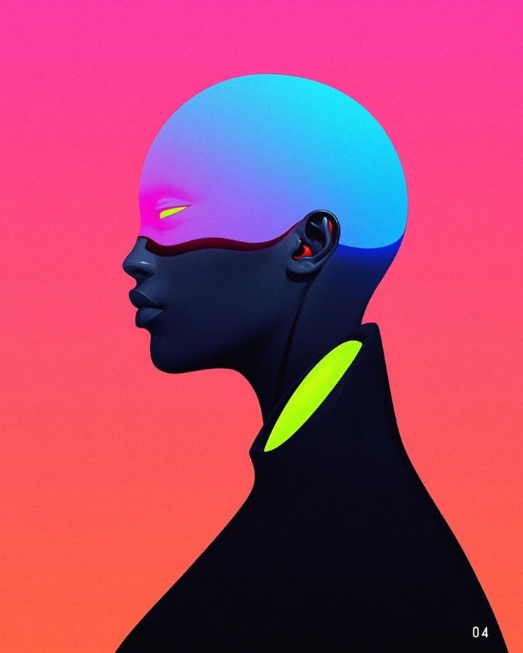 Neon Cyberpunk Profile