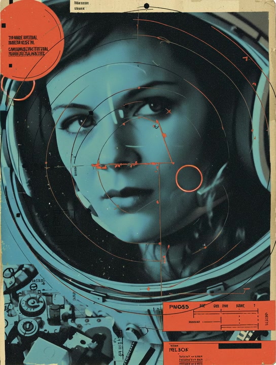 Spacewoman Astronaut Helmet
