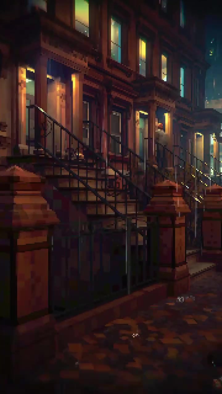 Urban Night Scene