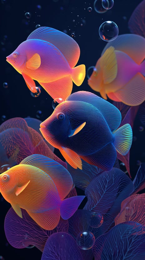 Prometheus A colorful tropical reef aquarium floating in dark 57fffb2d 7bf9 4d6f 872c 8c95ecbdfc4d 0