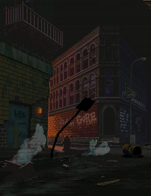 Urban Decay Night Scene